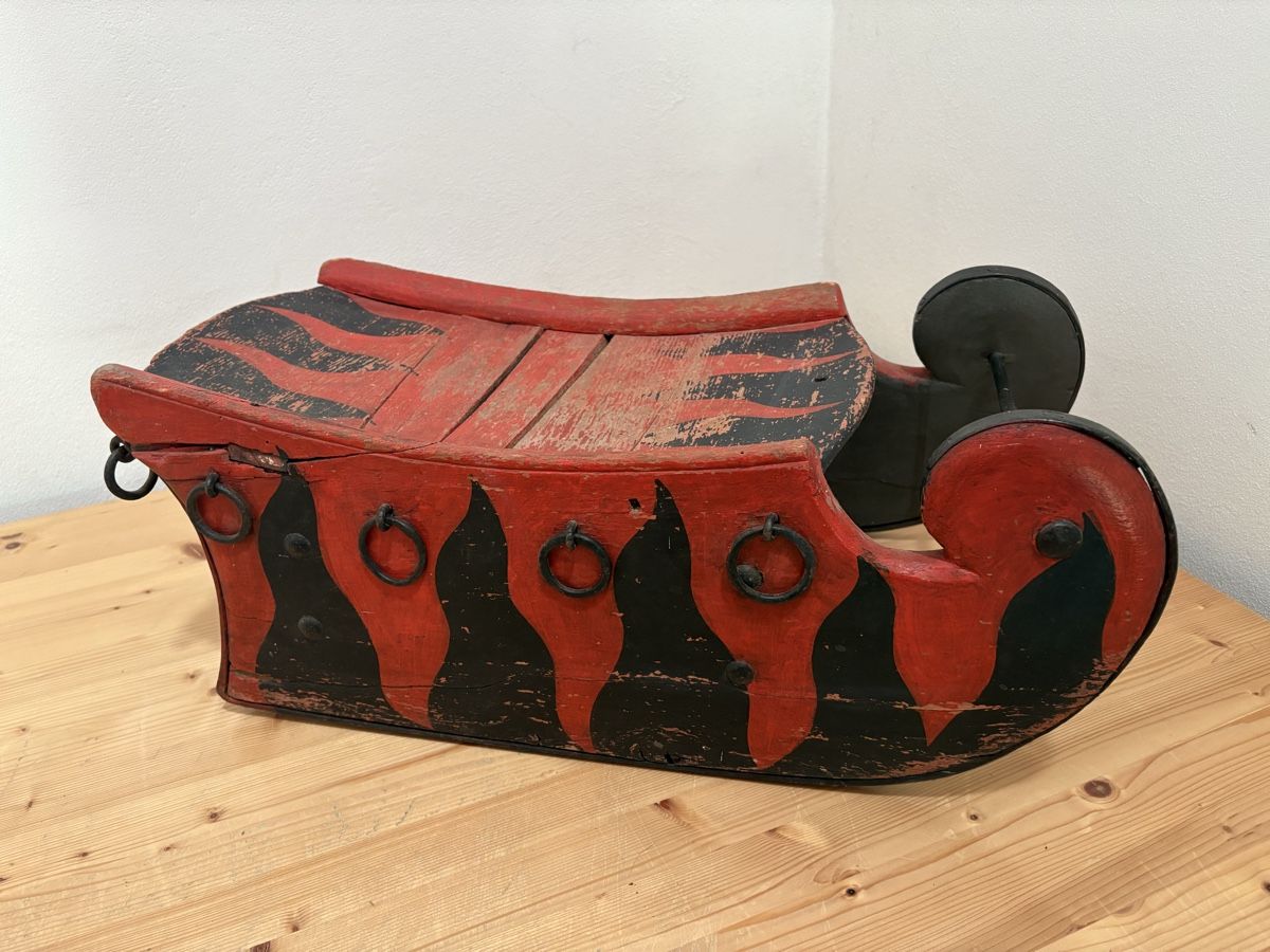 Tutte le decorazioni: antiker Holzschlitten / Transport Schlitten – Usato da Rümlang venduto da resale35 3