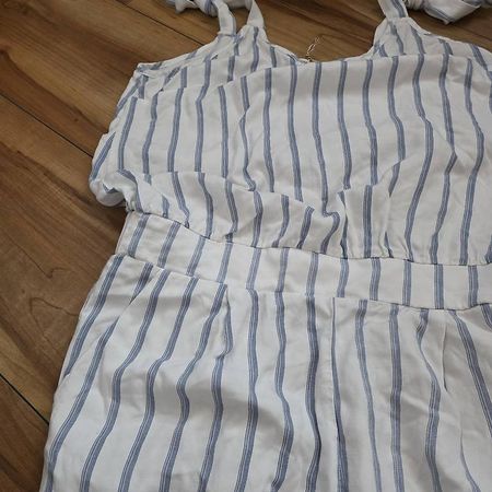 Onepiece Einteiler weiss blau M