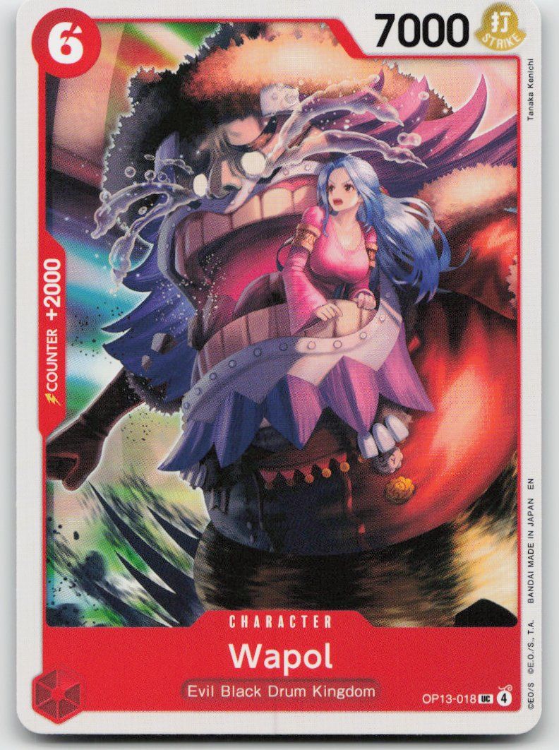 Bandai Carte collezionabili: One Piece Wapol OP13-018 UC – Usato da Lugano venduto da VlaseCard