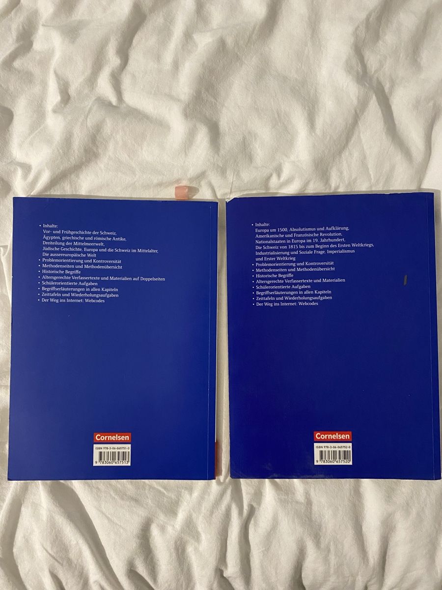 Bücher: Schweizer Geschichtsbuch 1 & 2 guter Zustand – Gebraucht aus Spiegel b. Bern von ano_tc7y 1