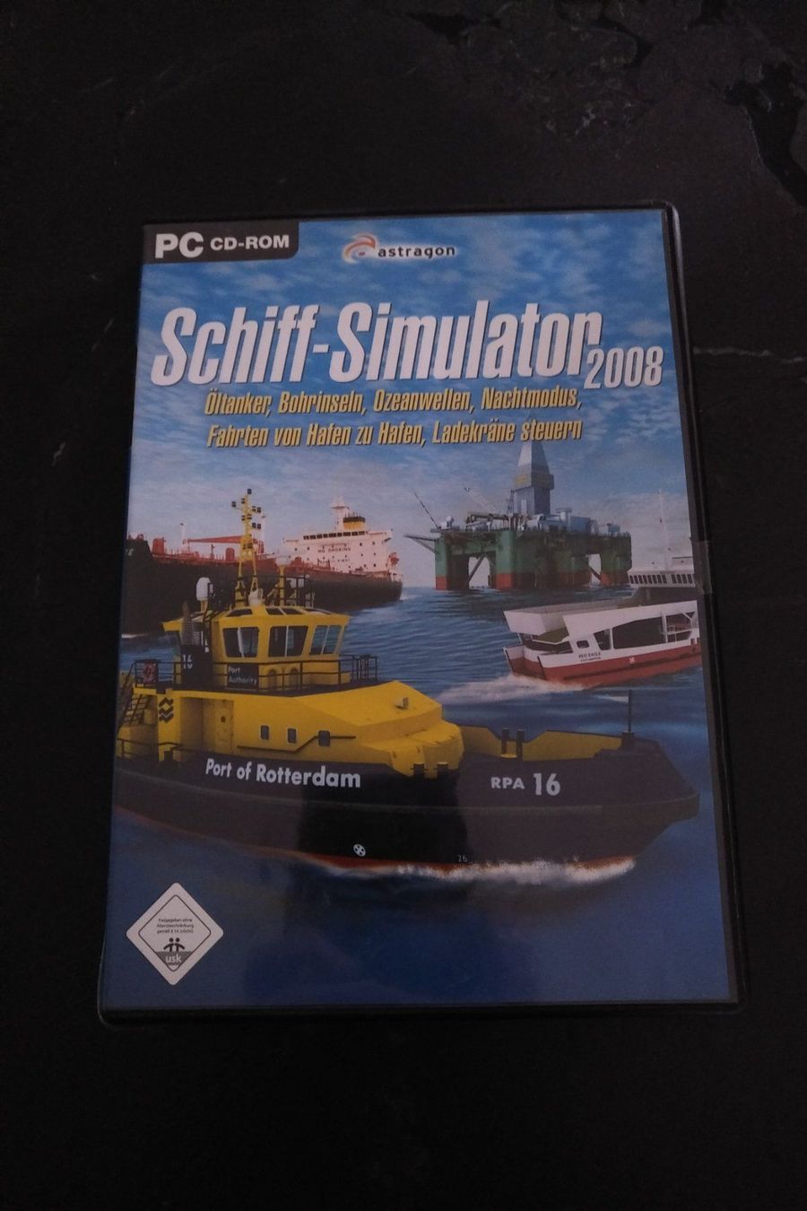 Microsoft Giochi: PC Spiel - Schiff-Simulator 2008 + Addon – Usato da Biel/Bienne venduto da Eric070