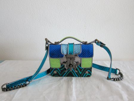 Tasche Giancarlo Petriglia. Top Zustand! Drachenschnalle.