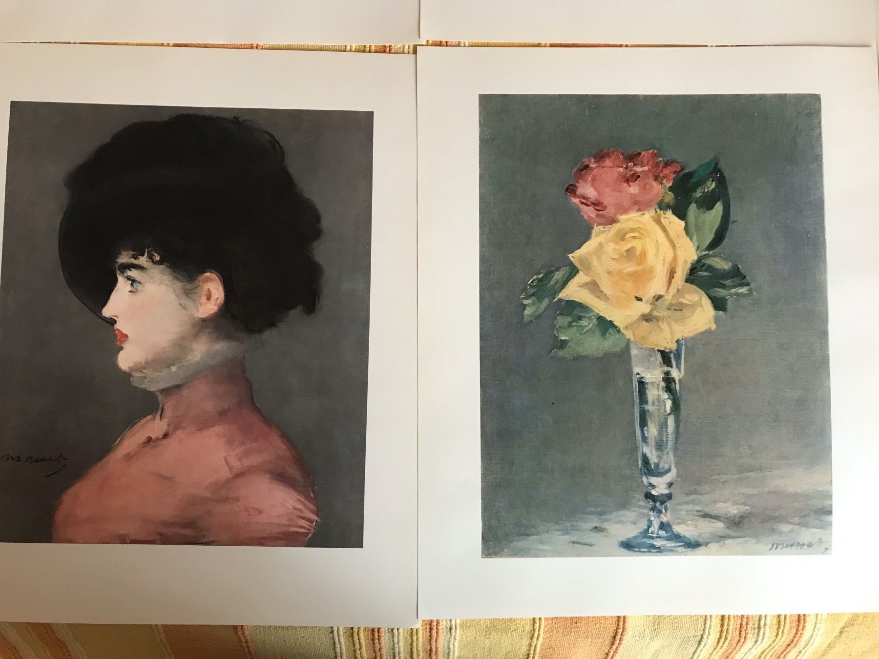 Foto & Immagini: Kunstmappe mit 6 Bildern von Eduard Manet – Usato da Meilen venduto da Flockenwirbel 3