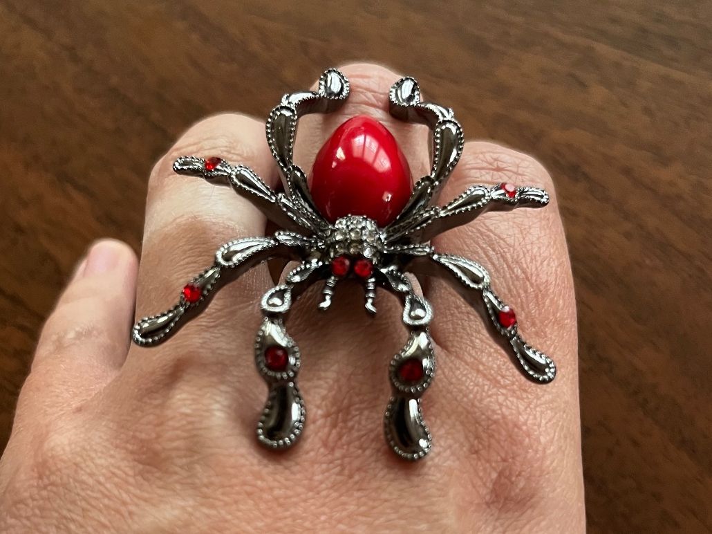 Anelli: Spinnen-Ring ( one Size), massiv – Nuovo e nell'imballaggio originale da Gams venduto da Mariawicca 3