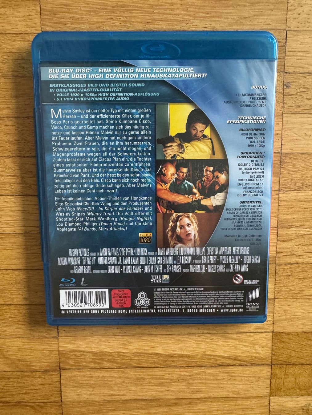 Tutti i DVDs: THE BIG HIT. (BLU-RAY)  VERGRIFFEN – Usato da Basel venduto da san_2qlq 1