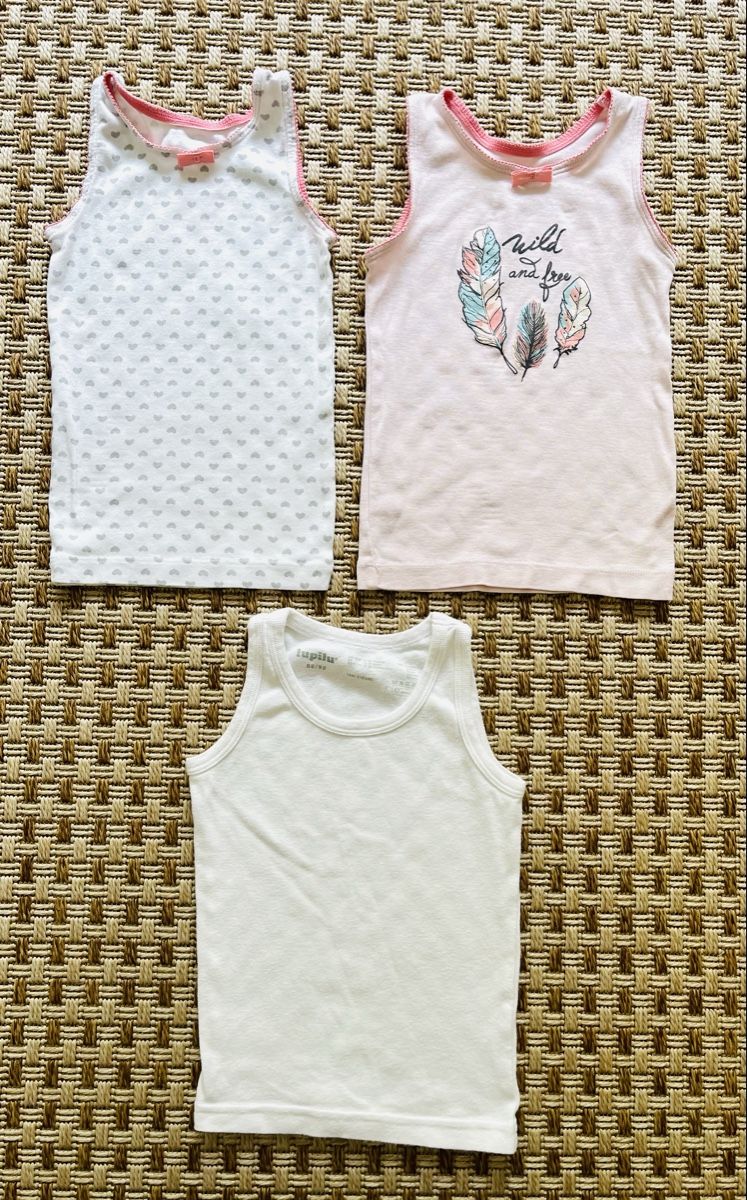 Camicette, T-shirt & Top: 3 Débardeurs Taille 86/92 – Usato da Sion venduto da FashionStore3