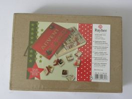 Rayher Mini Adventskalender Box aus Pappmache *NEU*