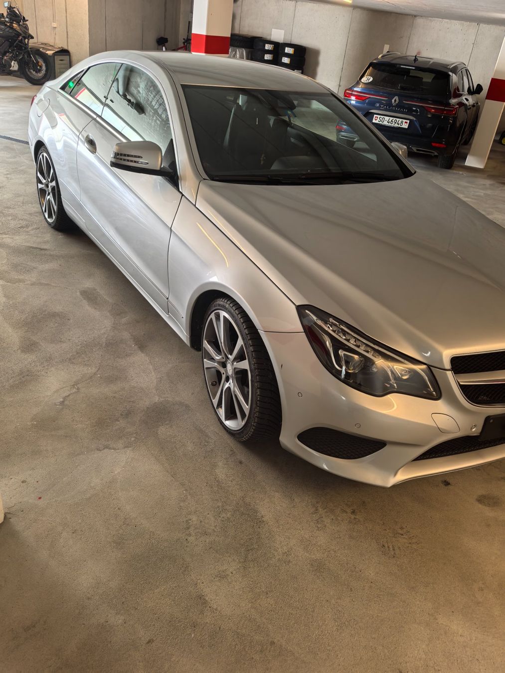 Mercedes-Benz Autos: Mercedes E350 Coupe 4matic silber – Gebraucht aus Recherswil von Jovano 2