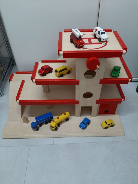 Parkhaus Vitrine 1:64 - Für Auto-Modelle Ausstellung