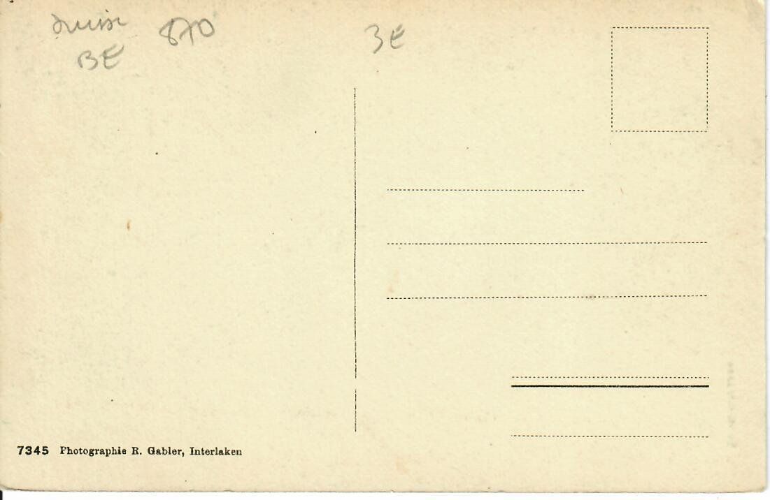 Cartoline postali: Beatusstrasse – Usato da Hochdorf venduto da Ziegel-16 1