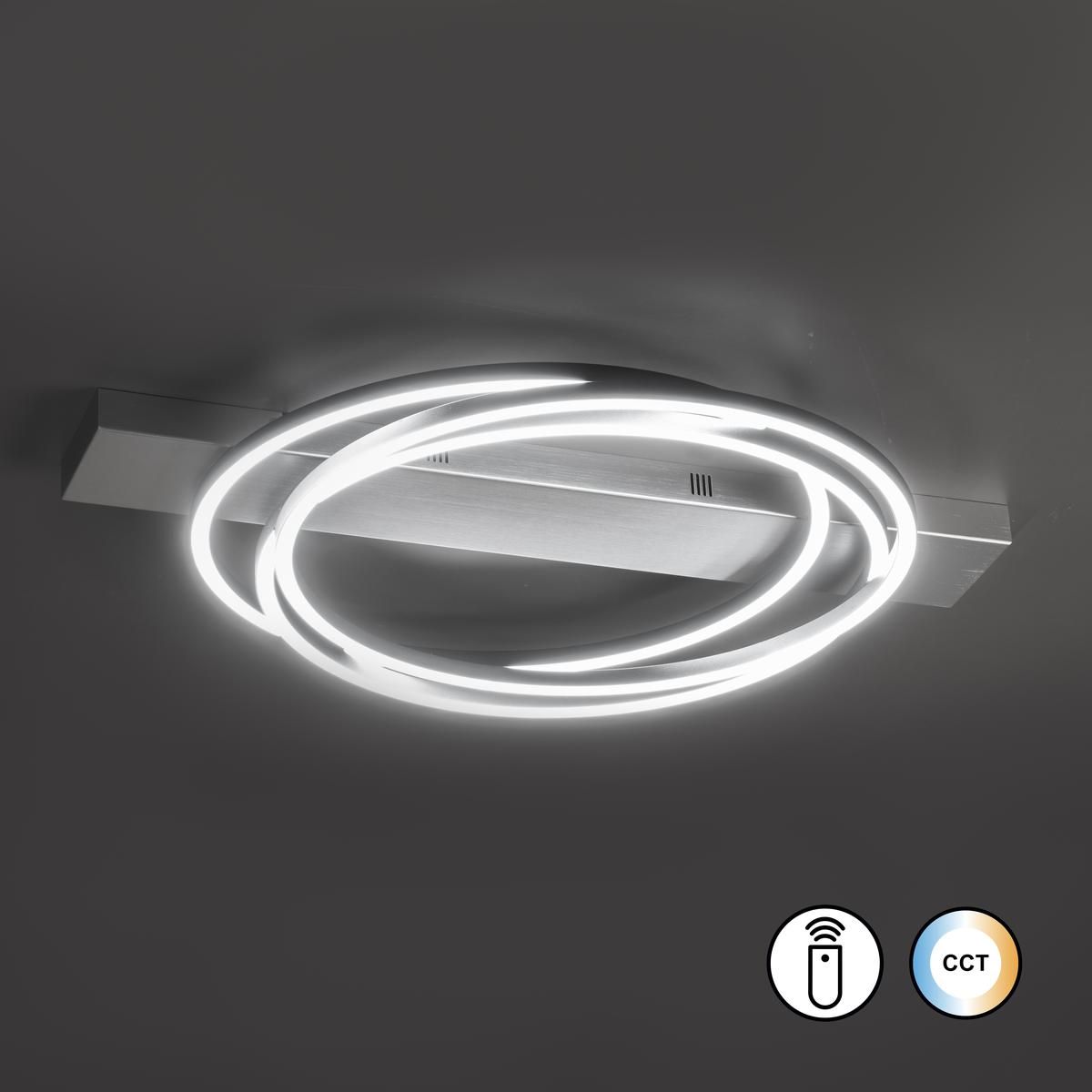 Lampadari & plafoniere: LED Deckenleuchte, Dimmer, CCT, 56 cm Ø – Nuovo (secondo la descrizione) da Kreuzlingen venduto da Smart-Light