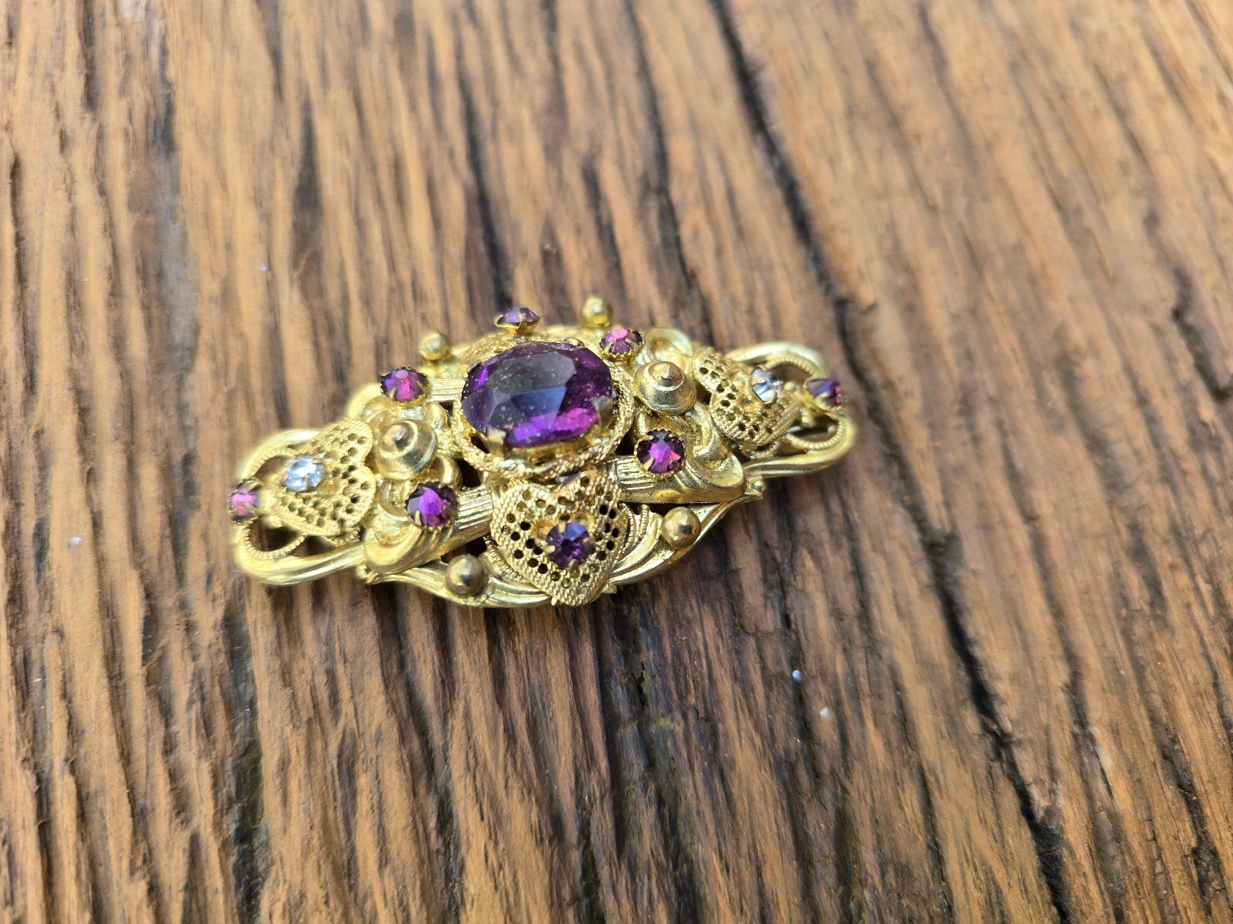Broschen & Nadeln: Schmuck: Modeschmuck vintage-Brosche-Nr. 13 – Gebraucht aus Romanshorn von Rachacha 1
