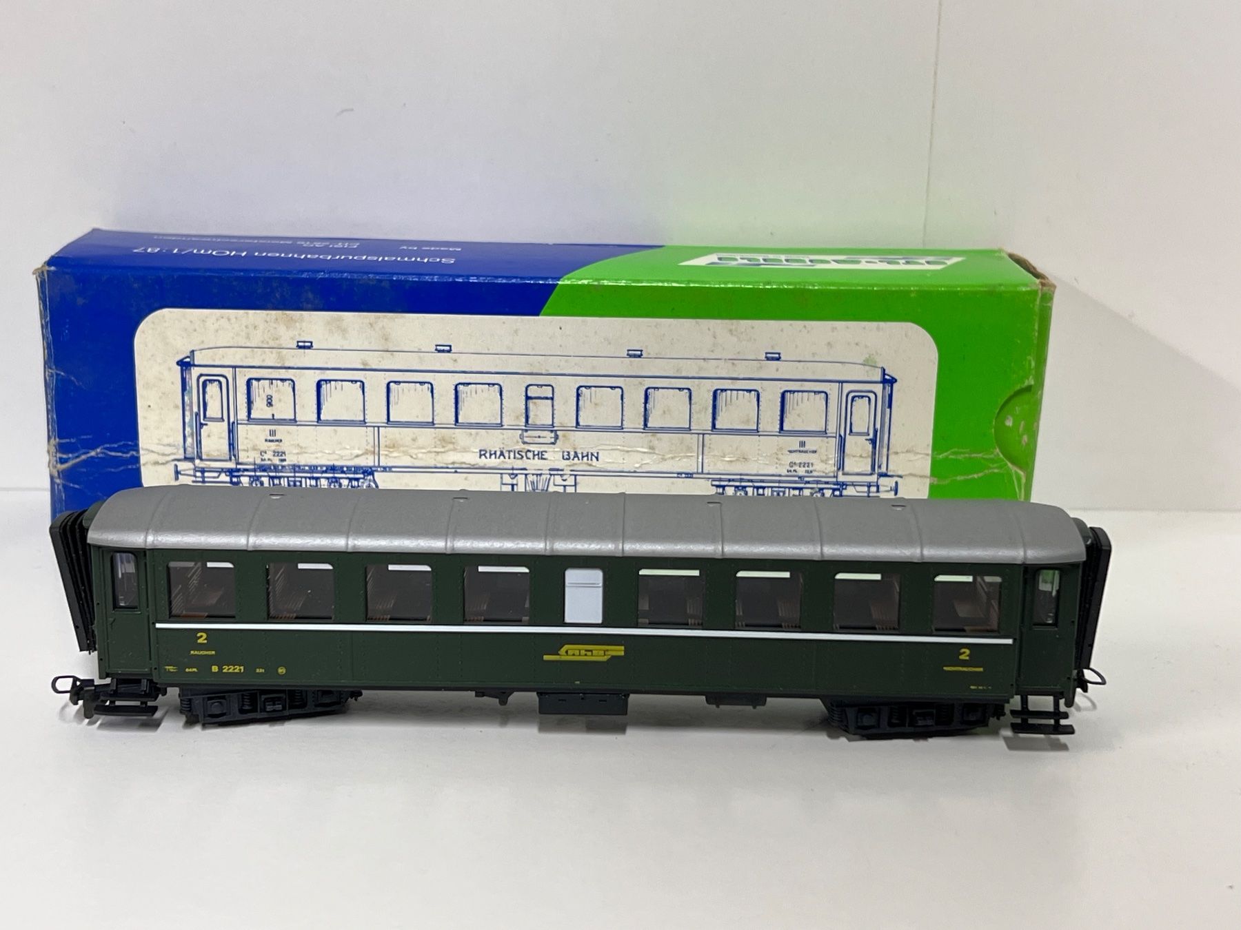 Trains électriques: STL - MODELS Rhätische Bahn B 2221  H0m – D'occasion à Neuenhof par ludovicco 1