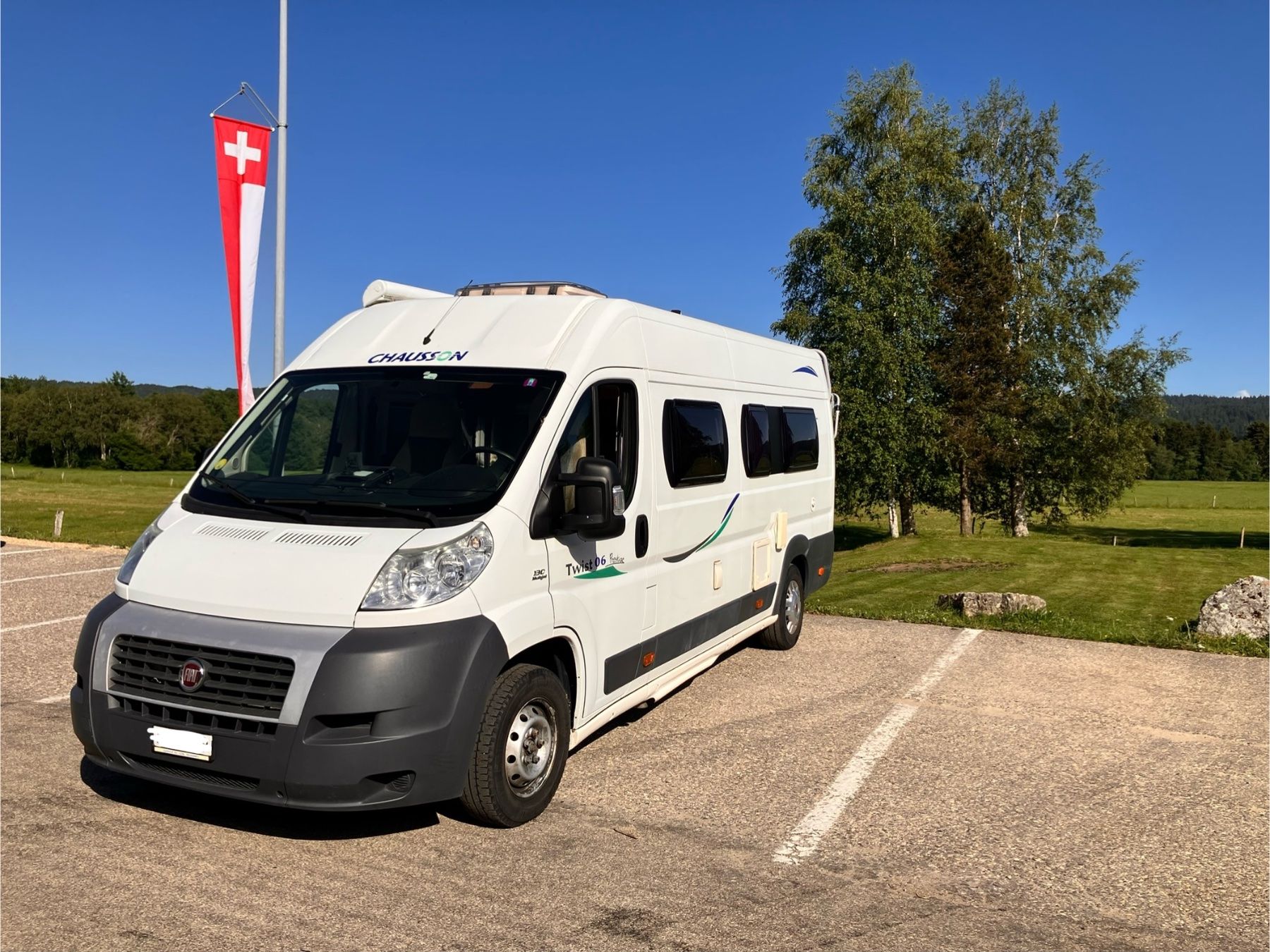 Fiat Véhicules de camping: Fiat Ducato Twist 06 – D'occasion à Les Ponts-de-Martel par cyber900oz 1