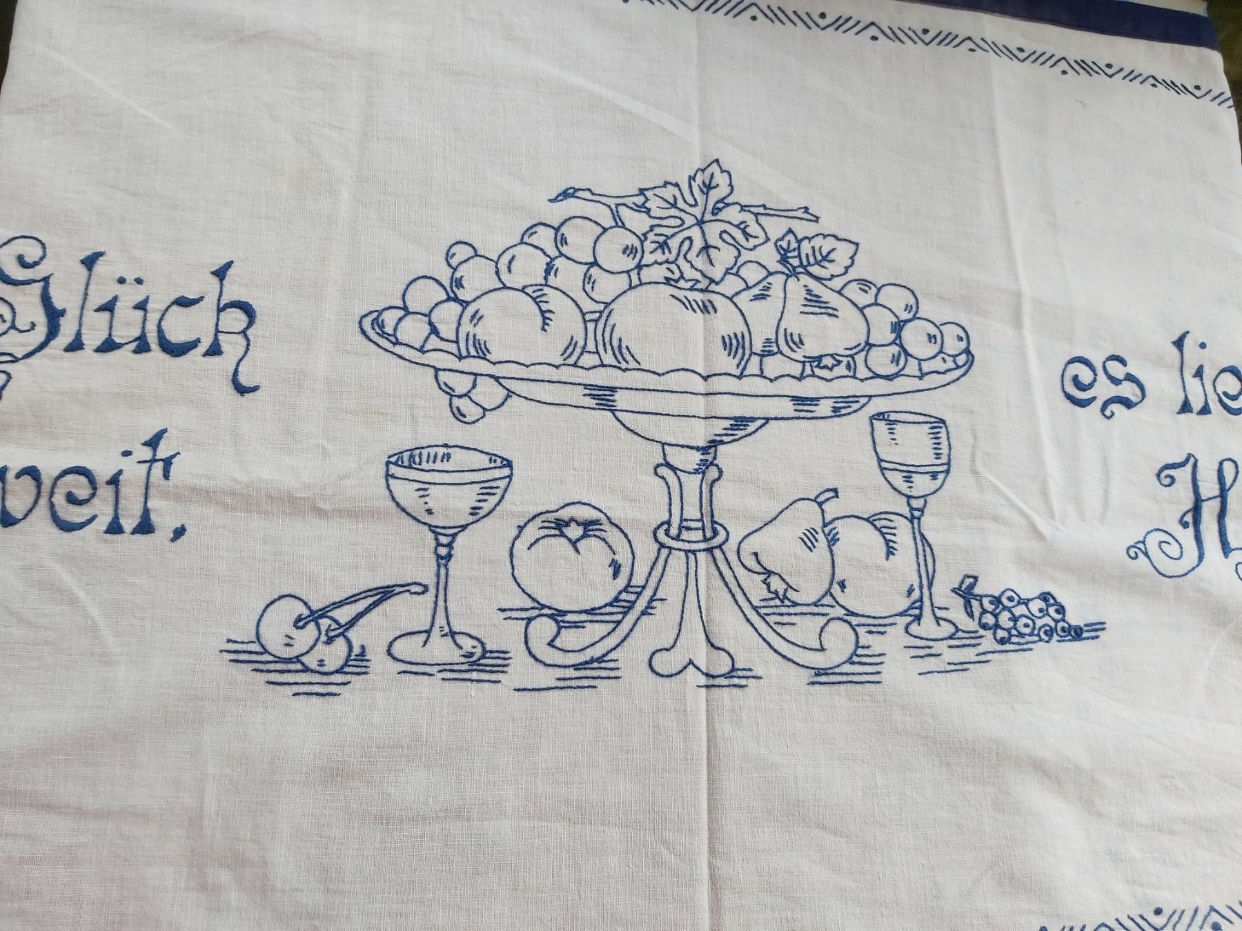 Tutte le decorazioni: Wandbehang mit Spruch – Usato da Bern venduto da aronari