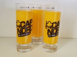 3 verres Cap Nord Ice Cool Café, couleur jaune