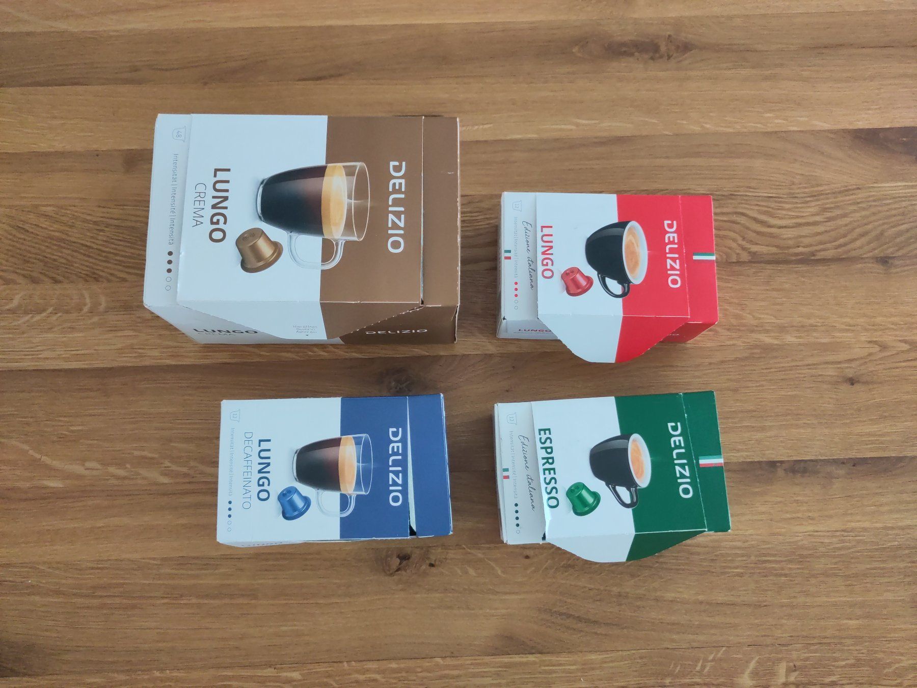 Delizio Cibi & Specialità: Delizio Kaffee Kapseln 81 Stück – Nuovo (secondo la descrizione) da Horgen venduto da boban.d