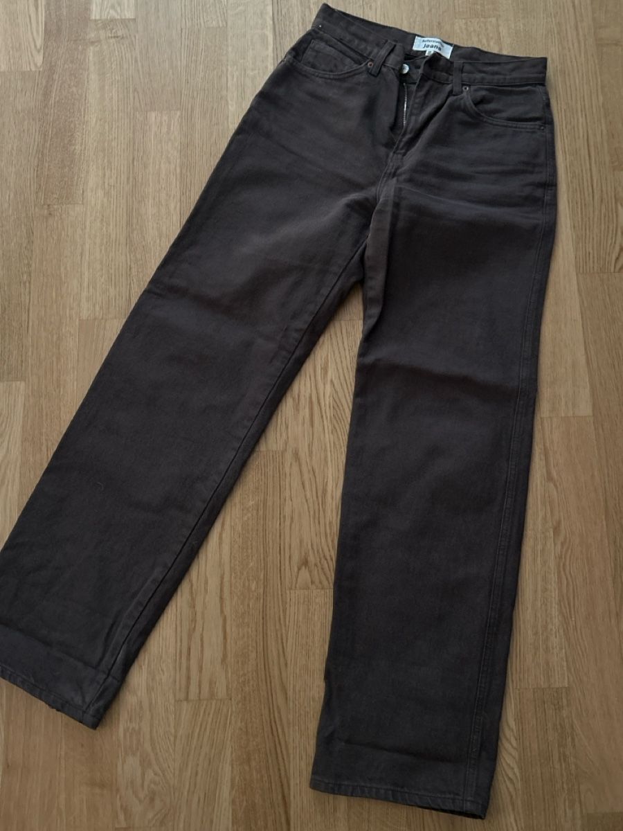 Reformation Jeans: Braune Reformation Jeans – Usato da zürich venduto da gettingridofstuff