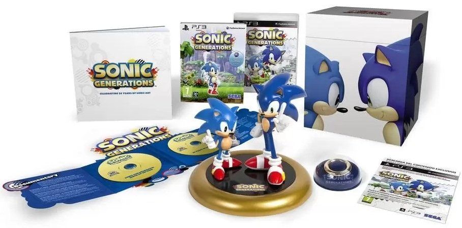 Sonic Jeux: Sonic Generations ***Collector's Edition*** (PS3) – Neuf (Voir description) à Thun par Gameparadise