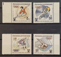 Tschechoslowakei 1972 XX. Olympia Muench. 4V MNH postfrisch