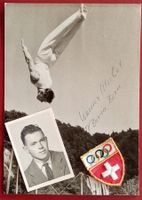 Werner Michel Turner  TV Bern-Berna Autogramm Foto 13x18cm