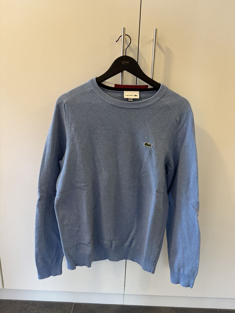 Lacoste Maglioni & Felpe: Lacoste Pullover hellblau Baumwolle Grösse M guter Zustand – Usato da Biberist venduto da etesummer