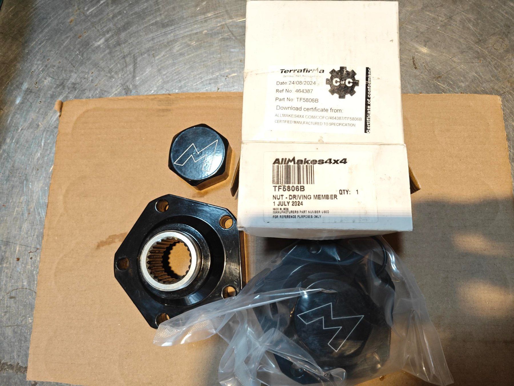 Land Rover Alle Autoersatzteile: Terrafirma Drive Flange - Thick Type – Neu (gemäss Beschreibung) aus langenthal von Saffolter1 2