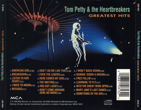 CD: CD Tom Petty & Heartbreakers - Greatest hits (1993) – Usato da Möriken AG venduto da mineralia 1