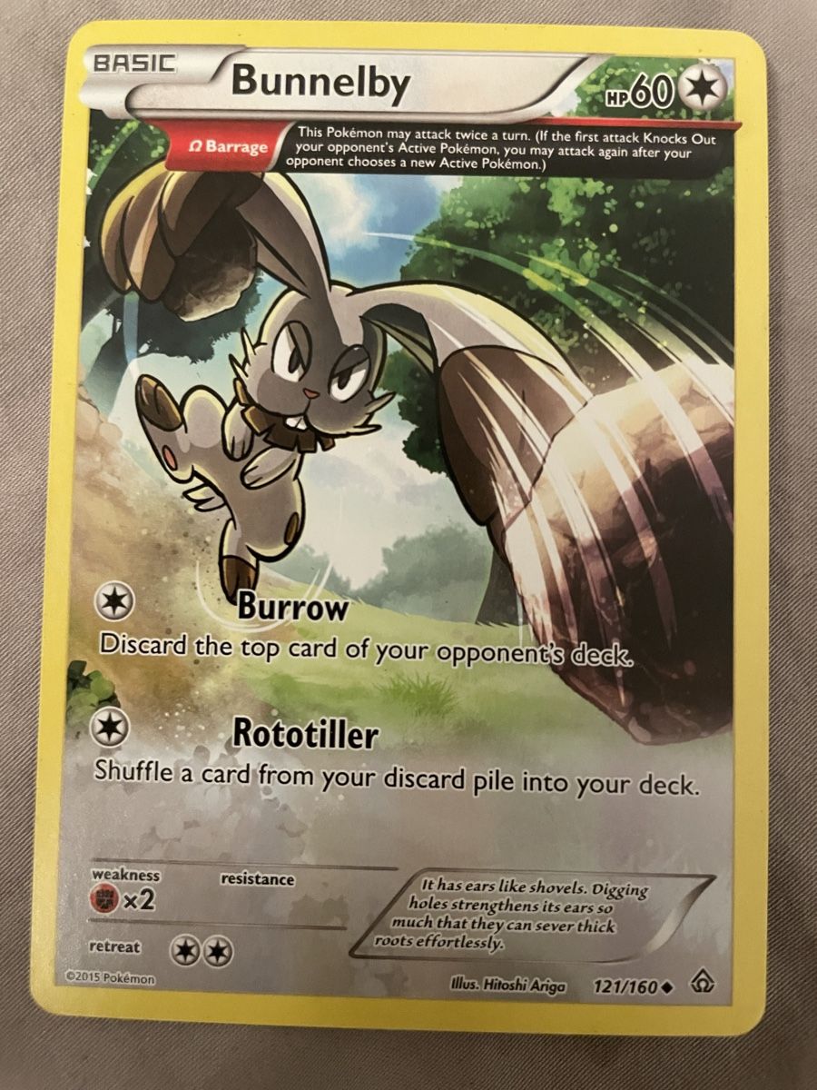 Pokémon Carte collezionabili: Bunnelby  – Usato da Hergiswil NW venduto da rob_bmm8
