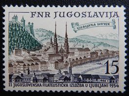 Jugoslawien Kat. 750 ** 1954 Kat. 12 Euro