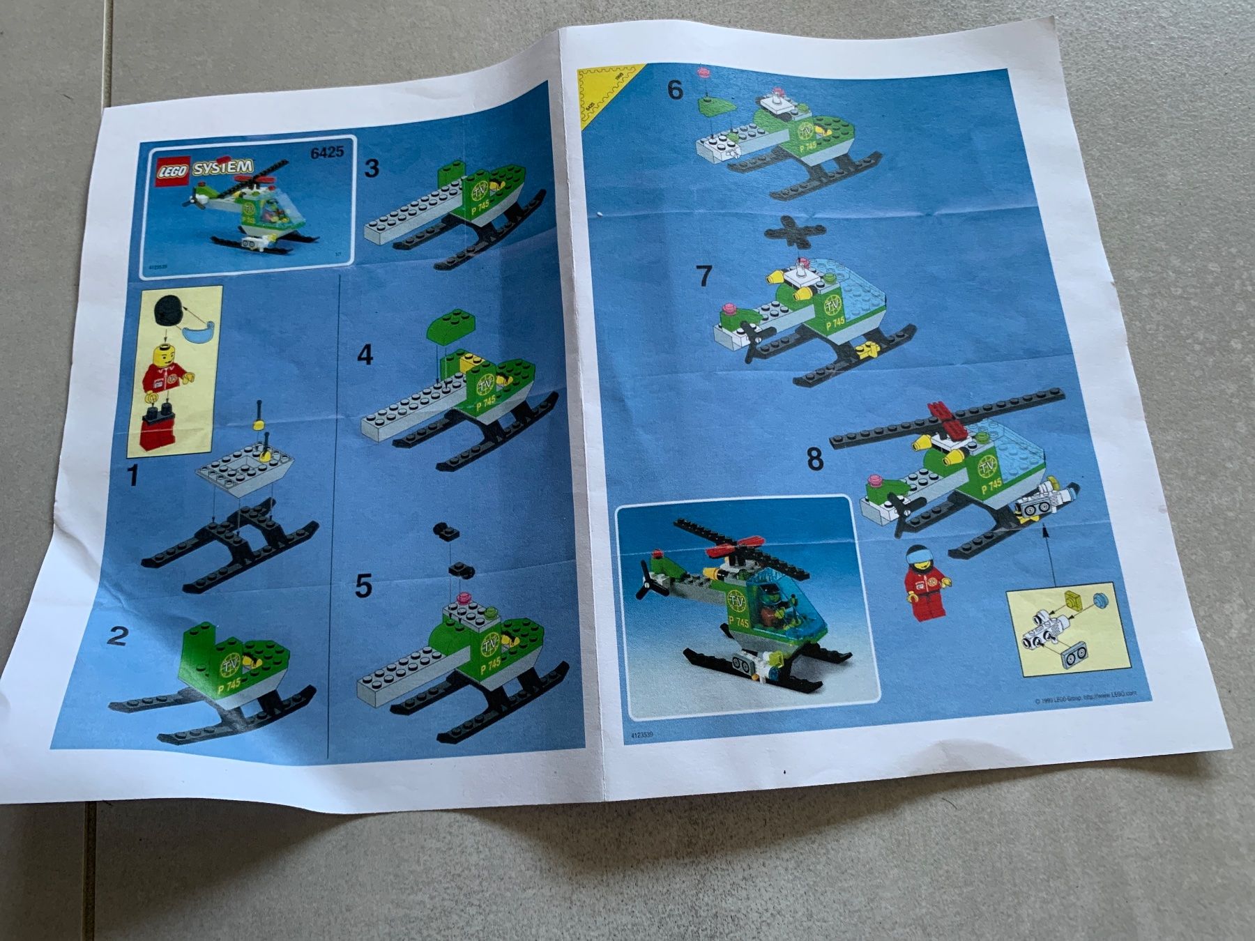 Lego Kit di costruzioni: Lego System Helikopter 6425 – Usato da Zuzwil SG venduto da Ibohaus 2