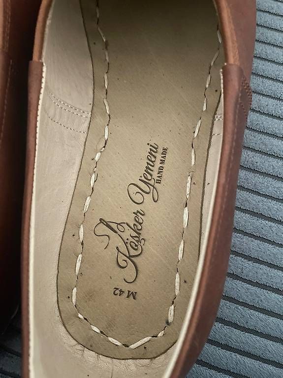 Scarpe da uomo: Yemeni lederschuhe grösse 42 – Nuovo (secondo la descrizione) da Dübendorf venduto da rocki07 2
