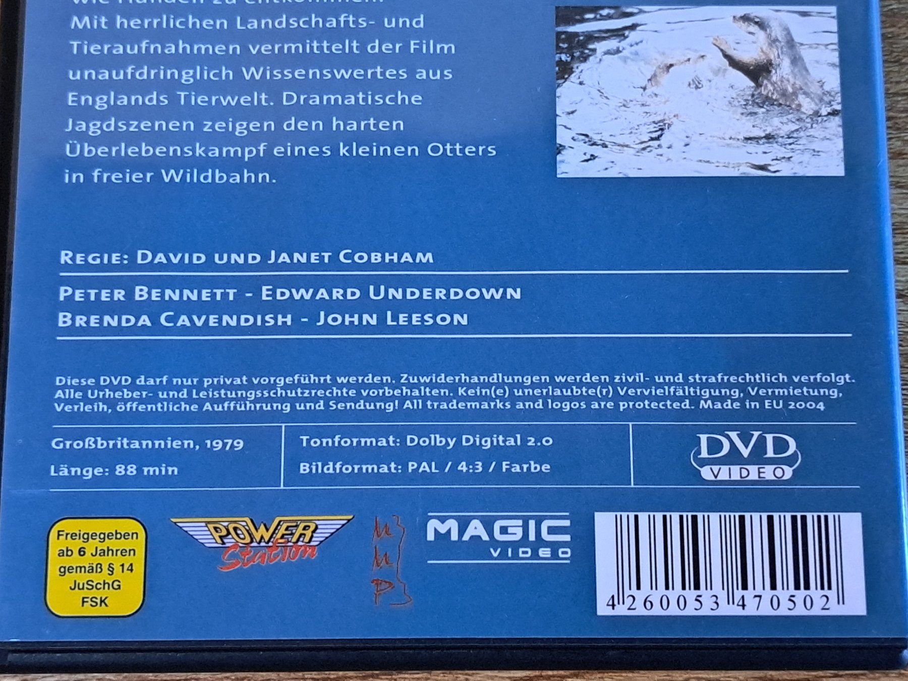 Tous les DVDs: DVD Tarka der Otter, Peter Bennett, Edward Underdown u.a. – Neuf (Voir description) à Unterseen par Kanica 3