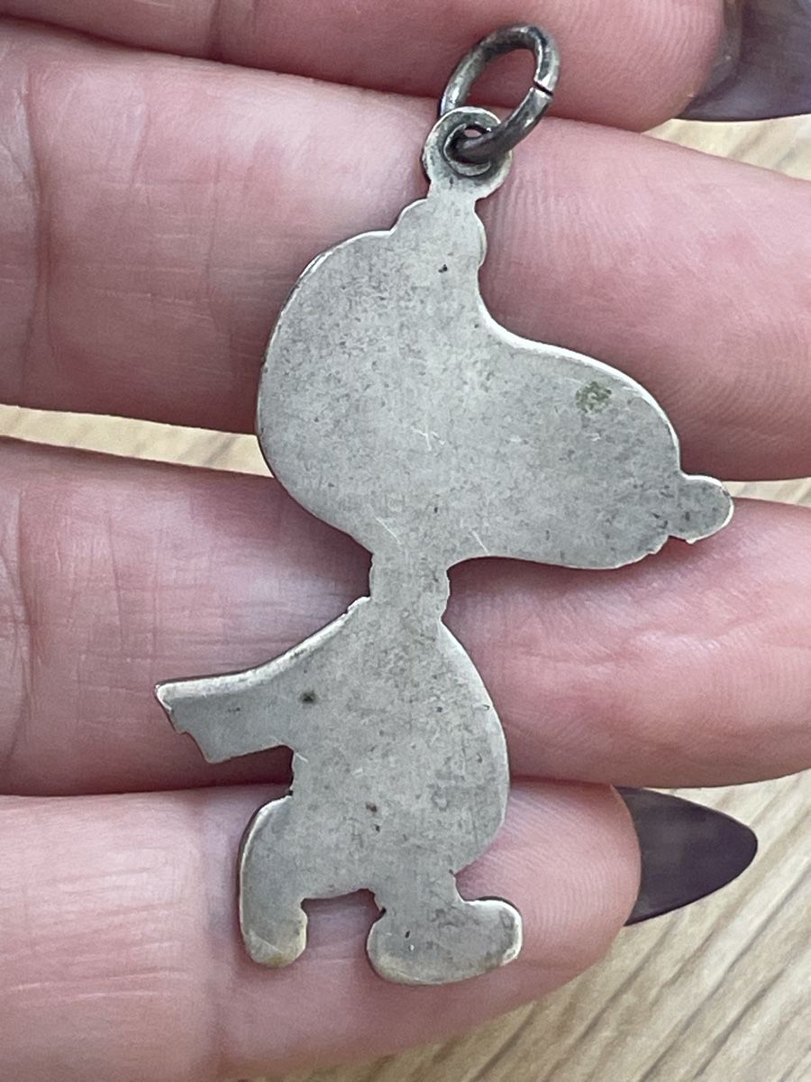 Ciondoli: pendentif Snoopy en argent 800 Vintage – Usato da Montreux venduto da Pipo7878 2