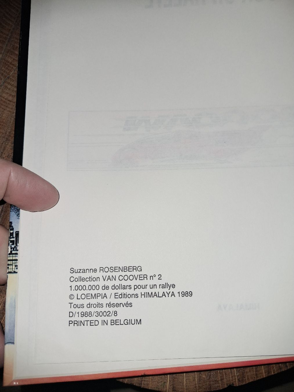 Fumetti: Bd Van Coover tome 2 1.000.000 de dollars pour un rallye – Usato da Le locle venduto da juliensaran 2