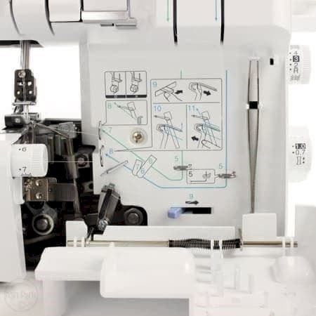 Macchine da cucire: Brother Overlock 2104D Nähmaschine – Nuovo e nell'imballaggio originale da Bottighofen venduto da zaap 4
