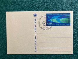 Erstagsstempel Postkarte UNO (Nations Unies Genf) 1969