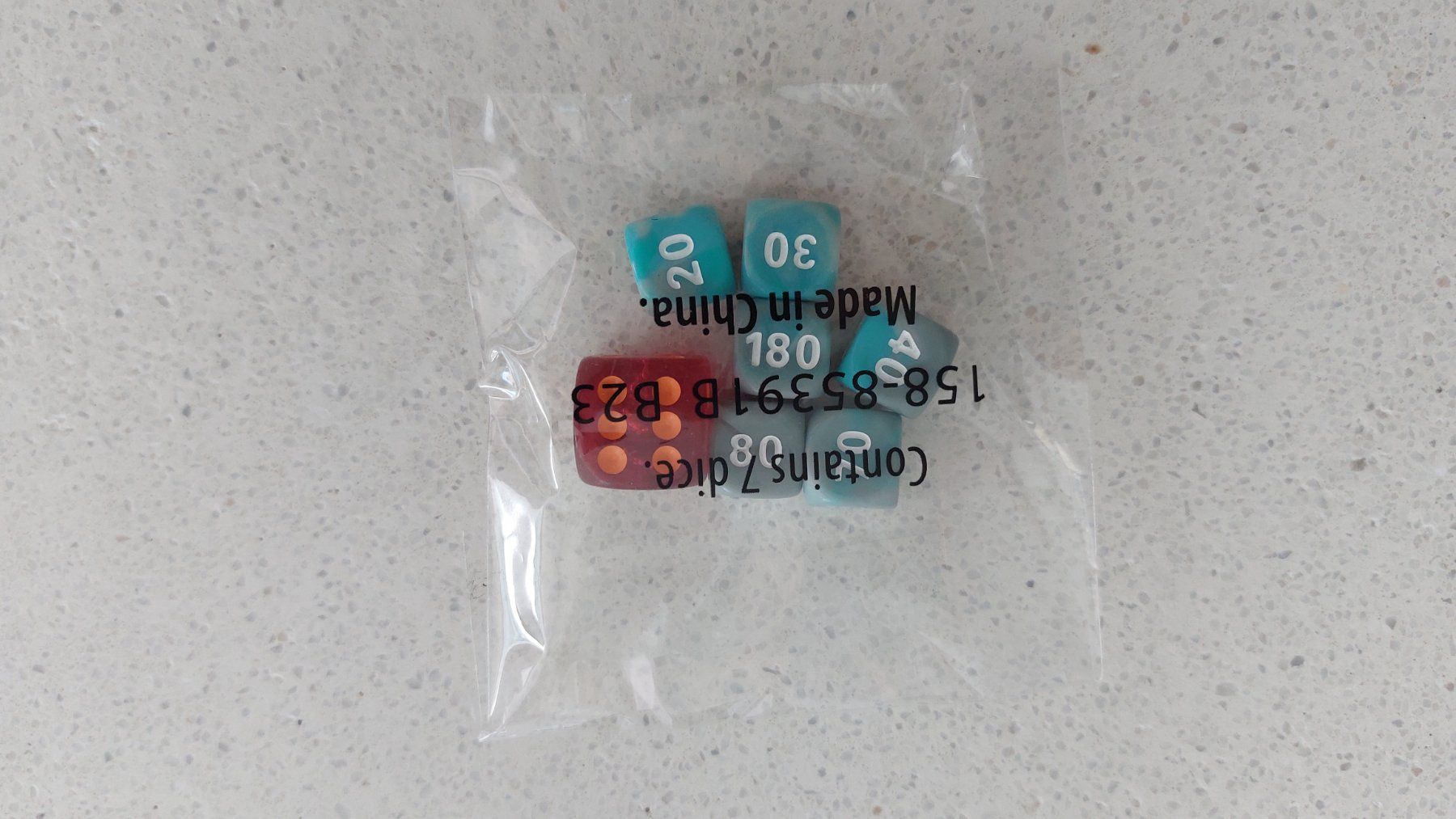 Pokémon Carte collezionabili: Set of dices - red sealed – Nuovo (secondo la descrizione) da Bellinzona venduto da Pagur 1