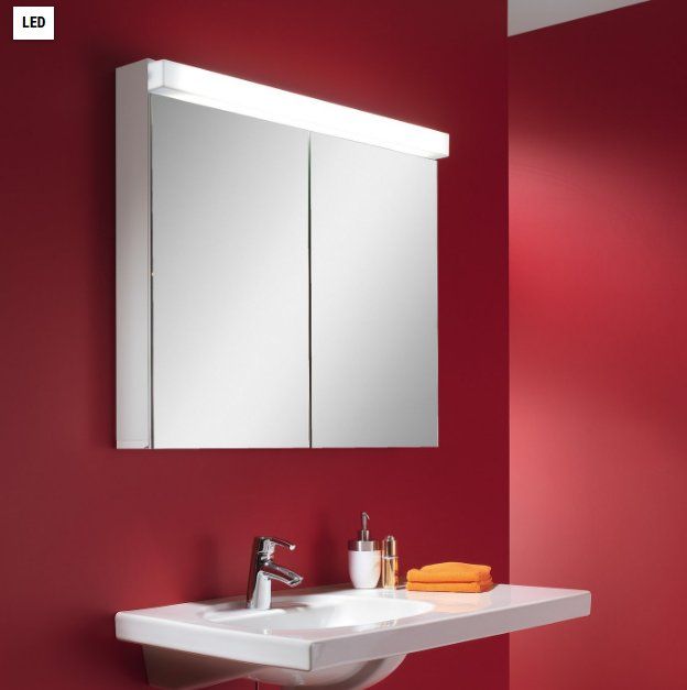 Armadietti a specchio: Spiegelschrank SCHNEIDER O-LINE LED – Nuovo e nell'imballaggio originale da Buchs AG venduto da Richner_Outlet 1
