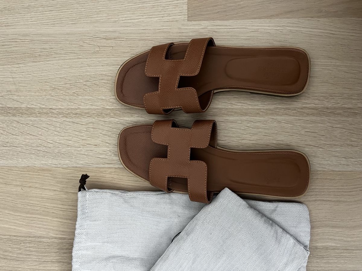 Scarpe da donna: Braune H-Sandalen – Usato da Erlenbach ZH venduto da montecristo2