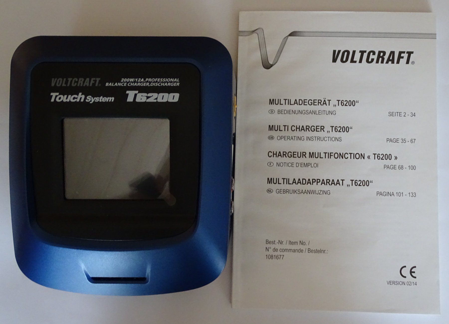 Voltcraft Batterie, Caricabatterie & Alimentatori: Ladegerät VOLTCRAFT T6200. – Nuovo (secondo la descrizione) da Melchnau venduto da Lhofer 1