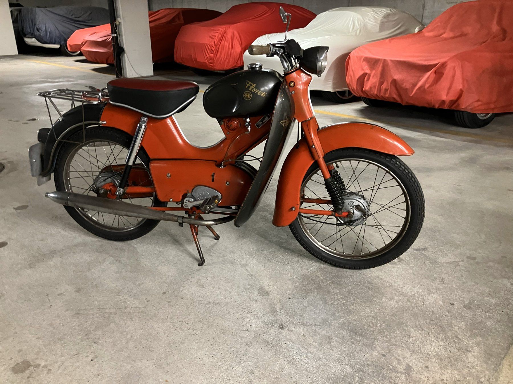 Kreidler Ciclomotori: Kreidler Florett K53 rot/grau 1958 Oldtimer – Usato da Oberweningen venduto da LSP72 7