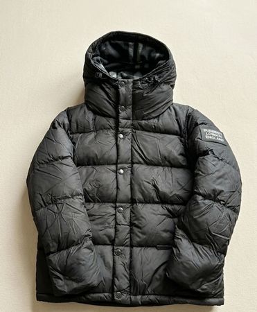 Burberry Winter Puffer Jacket, Mens Size Medium, Black