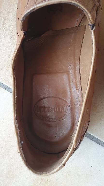Herrenschuhe: Superbes Tirelli cuir Autruche 45 – Gebraucht aus Erde von zakleblanc 3