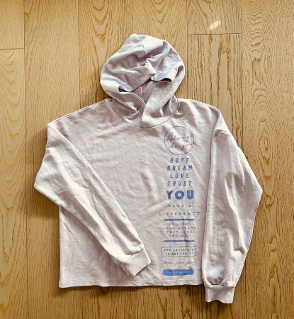 Kapuzenpullover Mädchen mit Aufdruck - Wie neu!