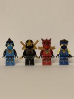 4 Lego Ninjago Minifiguren Set