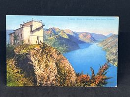 Lugano. Monte S. Salvatore. Vista verso Porlezza