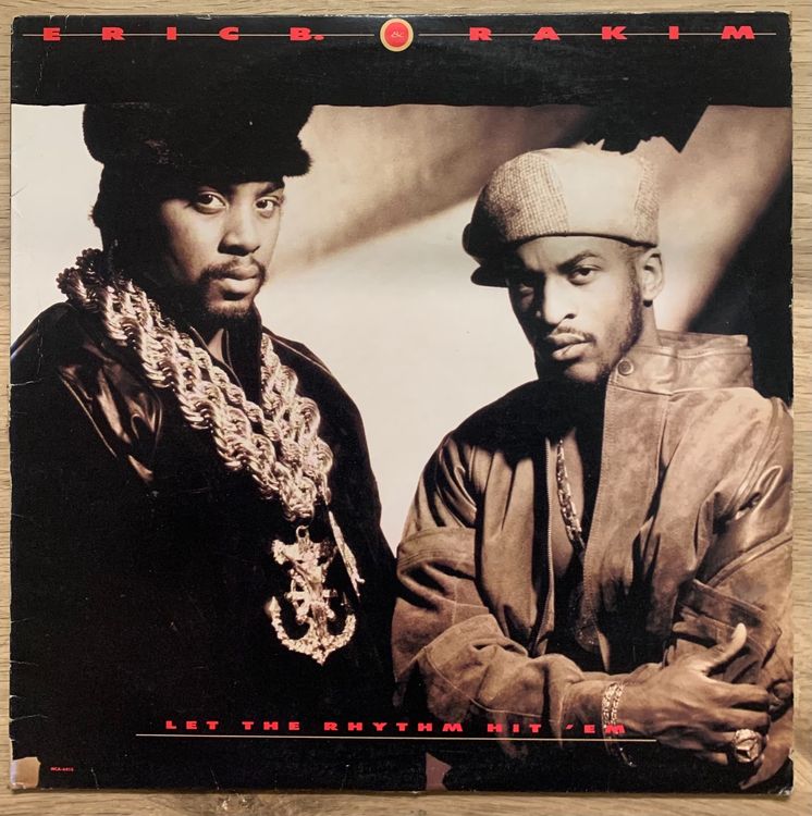 ERIC B. & RAKIM - Let The Rhythm Hit‘Em Lp 1990 | Kaufen Auf Ricardo