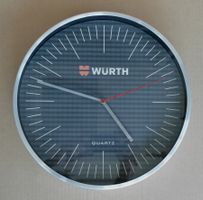 Grosse Wanduhr WÜRTH ø29.5 CM