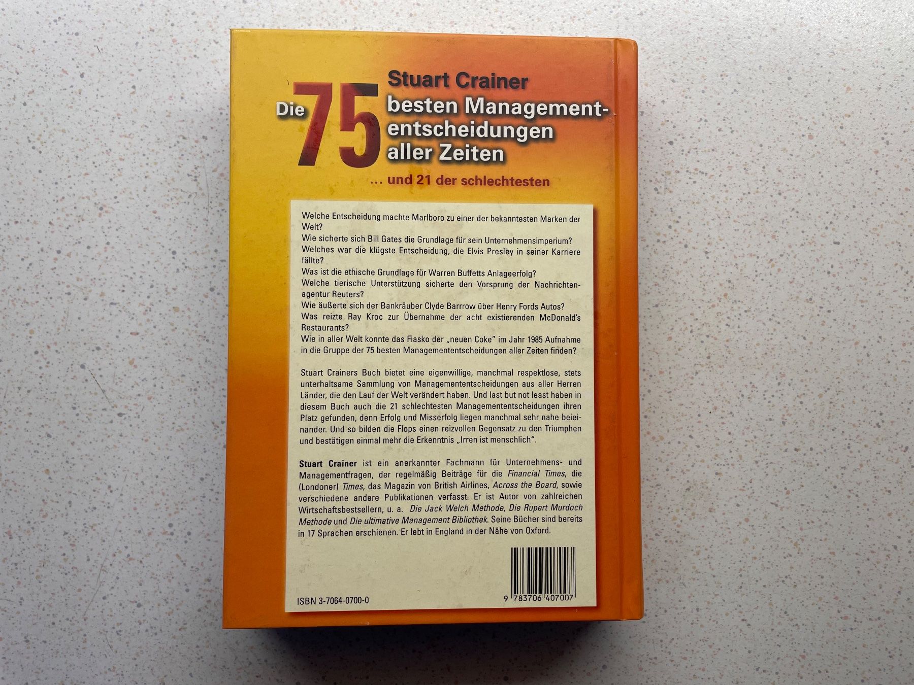 Libri: Buch: Manager-Buch – Usato da Winterthur venduto da sportdisco2 1